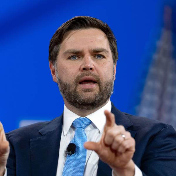US-Vizepräsident J.D. Vance spricht auf der Conservative Political Action Conference (CPAC).