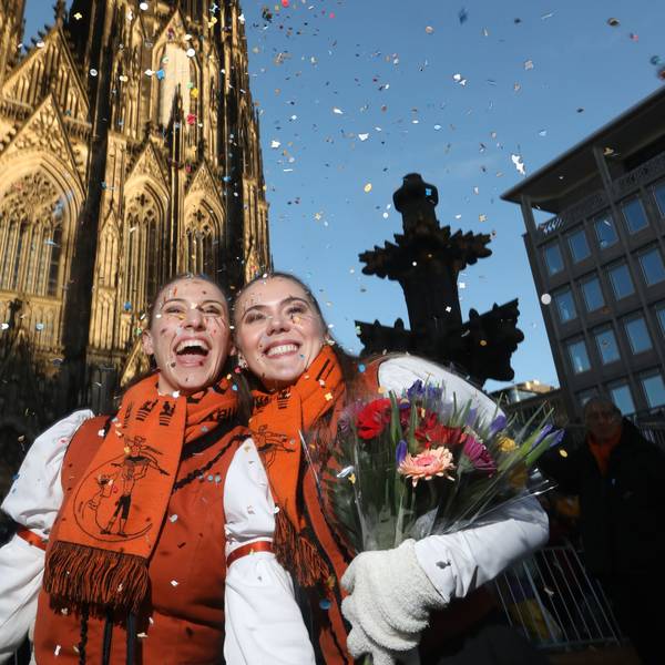 03.03.2025, Köln: Der Rosenmontagszug am Rosenmontag 2025. Foto: Arton Krasniqi
