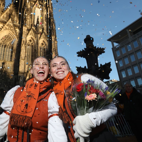 03.03.2025, Köln: Der Rosenmontagszug am Rosenmontag 2025. Foto: Arton Krasniqi