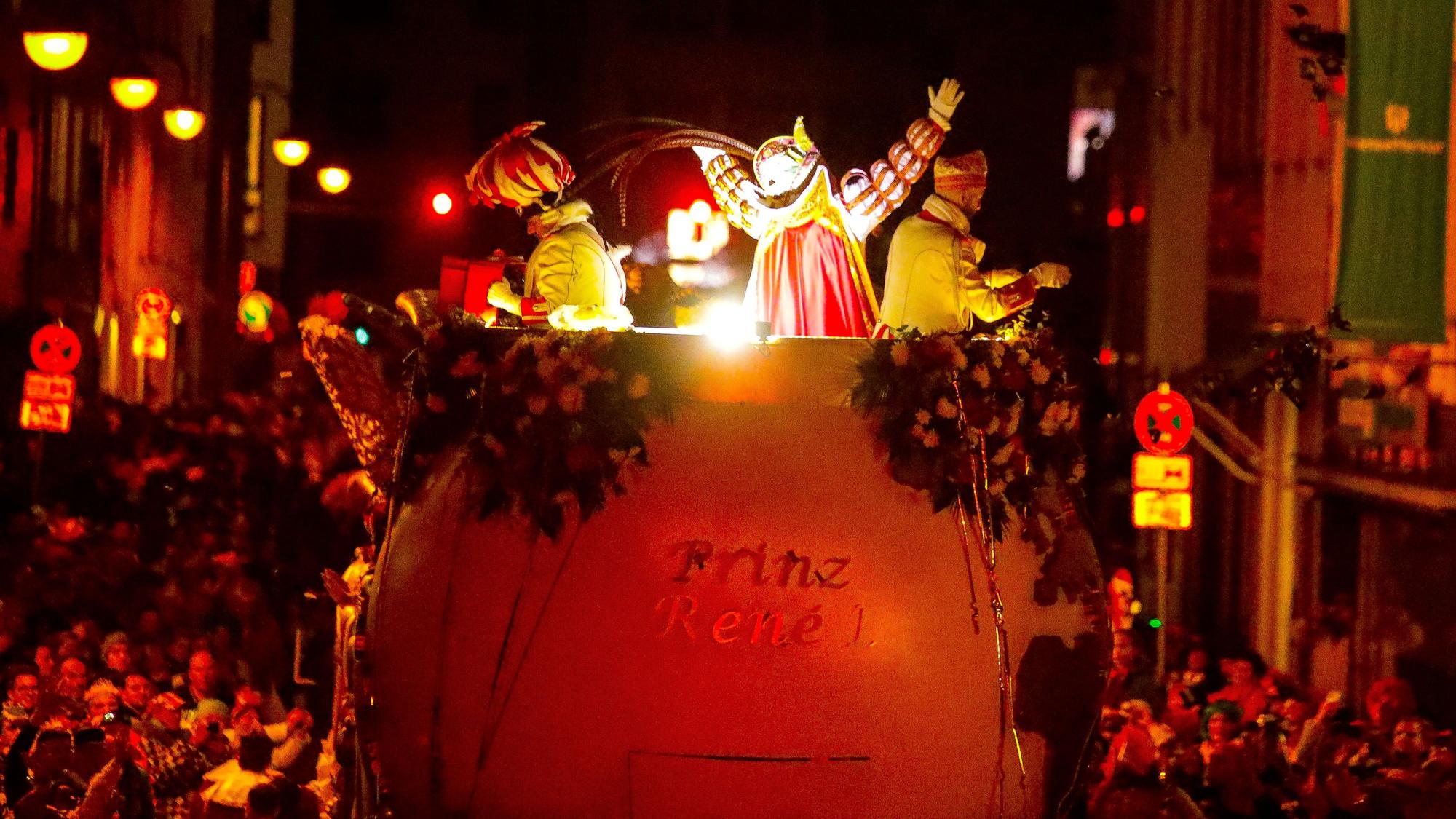 Ankunft von Prinz Rene in der Mohrenstrasse