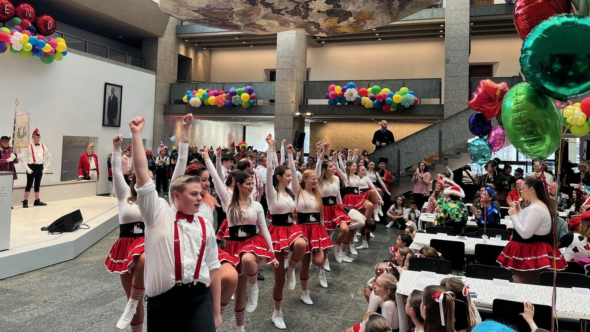 Das Tanzcorps „Echt Kölsch Hätz“.