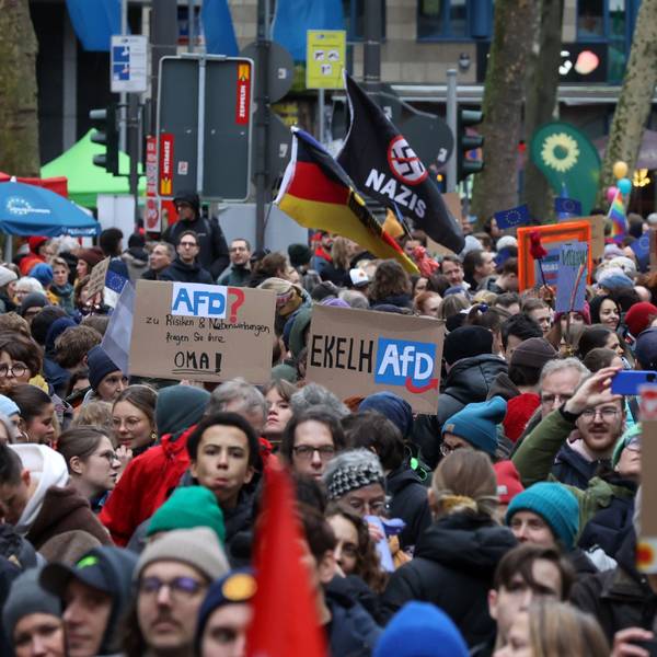 Die Polizei bereitet sich bei den Demonstrationen gegen die AfD auf einen Großeinsatz vor (Archivbild).