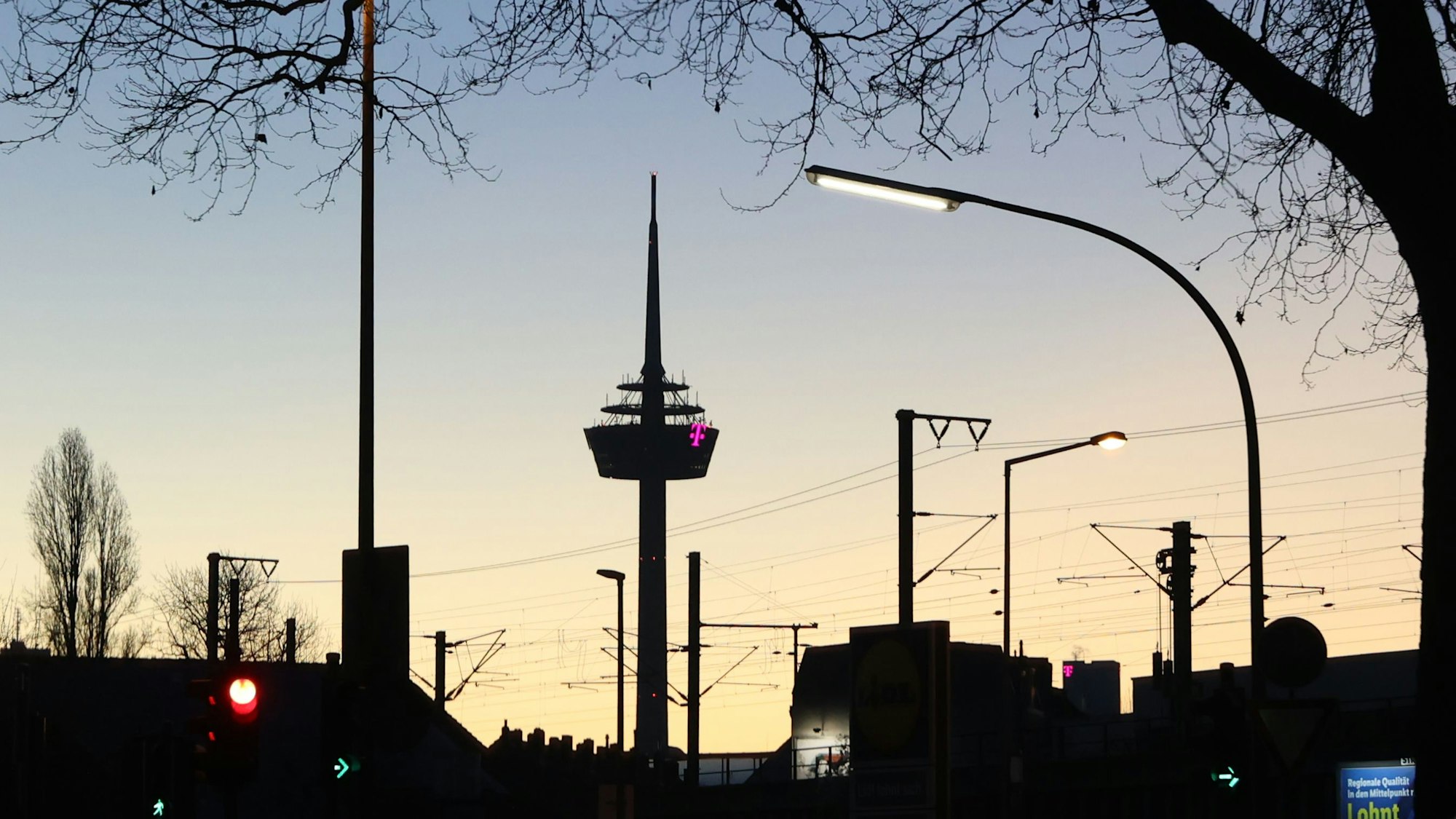 Colonius am frühen Morgen.