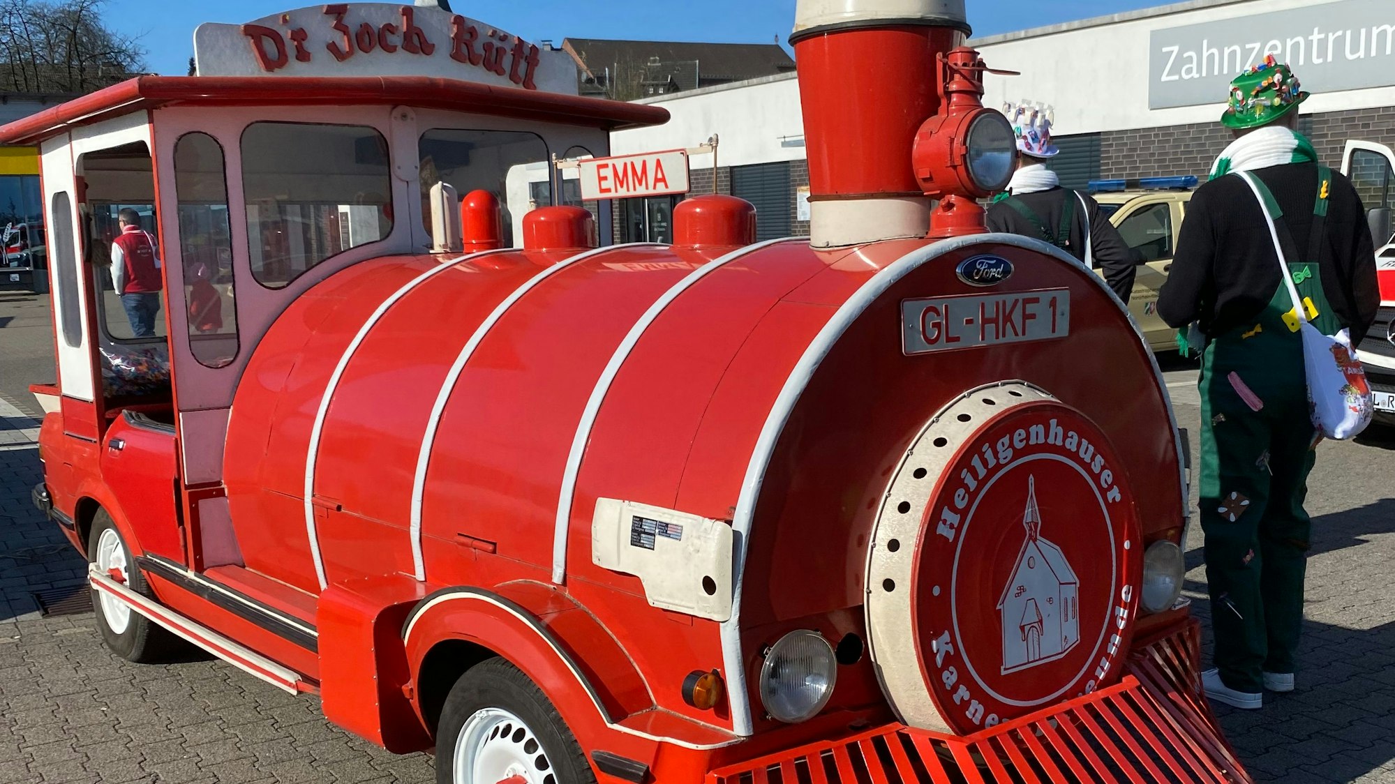 Das Foto zeigt die Zug-Lok Emma