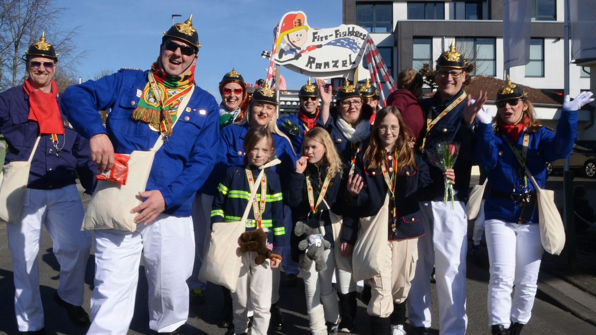 Karnevalszug in Ranzel am Veilchendienstag 2025;
