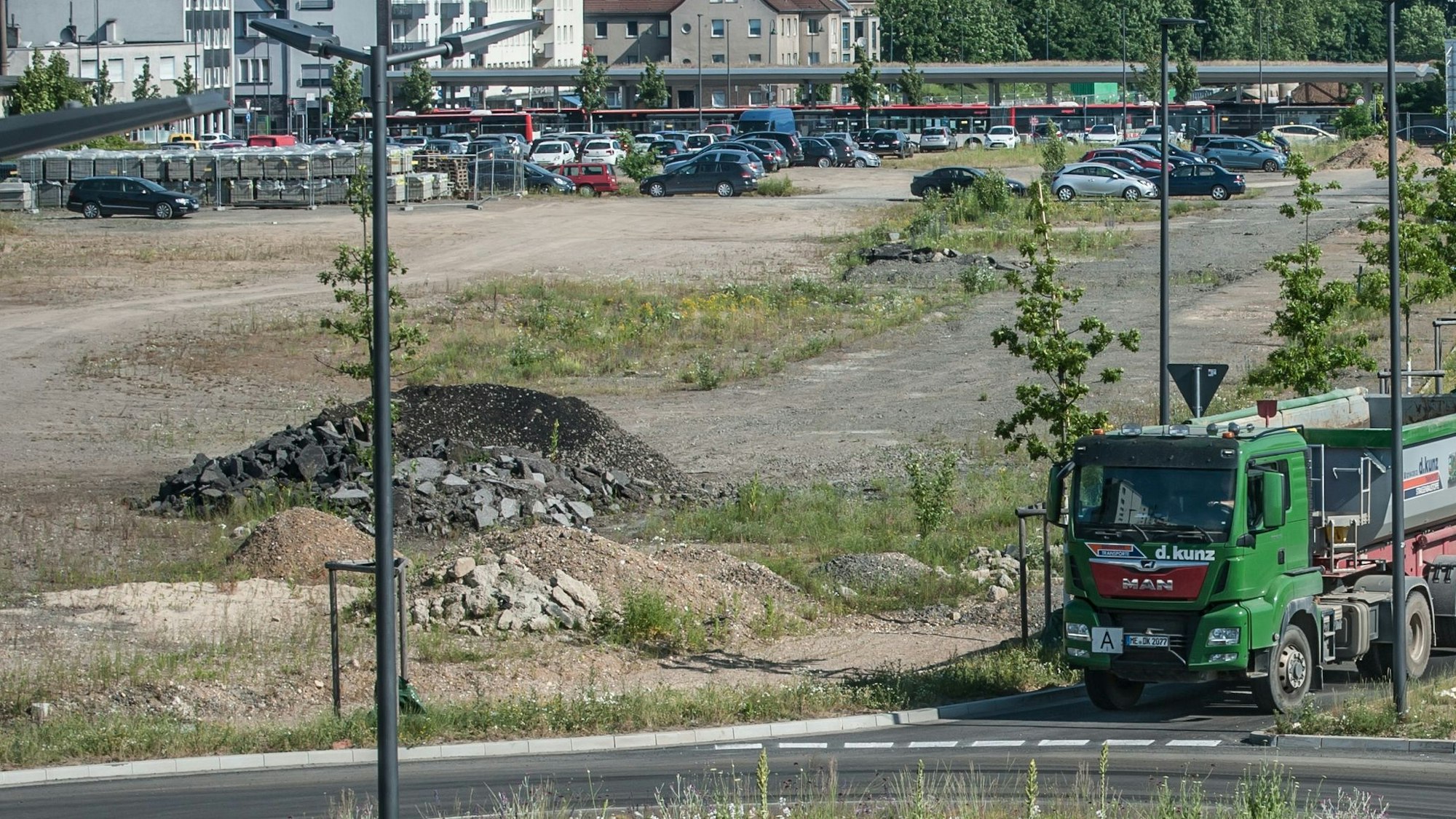 Seit heute z.T. offen: Europaallee. Foto: Ralf Krieger