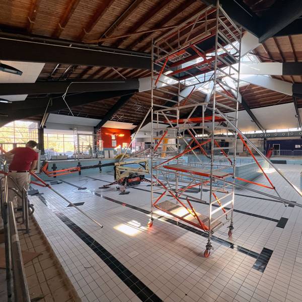 Sanierungsmaßnahmen im Schwimmbad Zündorf