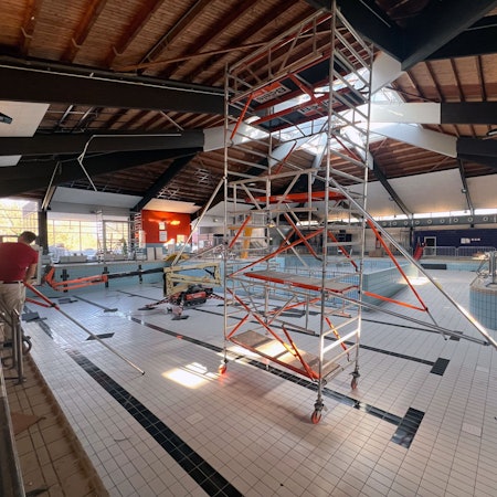 Sanierungsmaßnahmen im Schwimmbad Zündorf