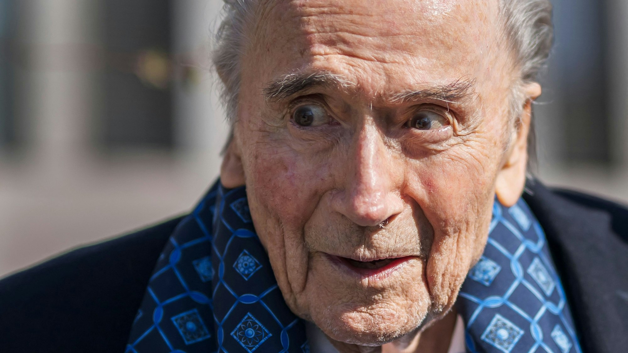 Sepp Blatter musste am Montag vor Gericht in der Schweiz erscheinen.