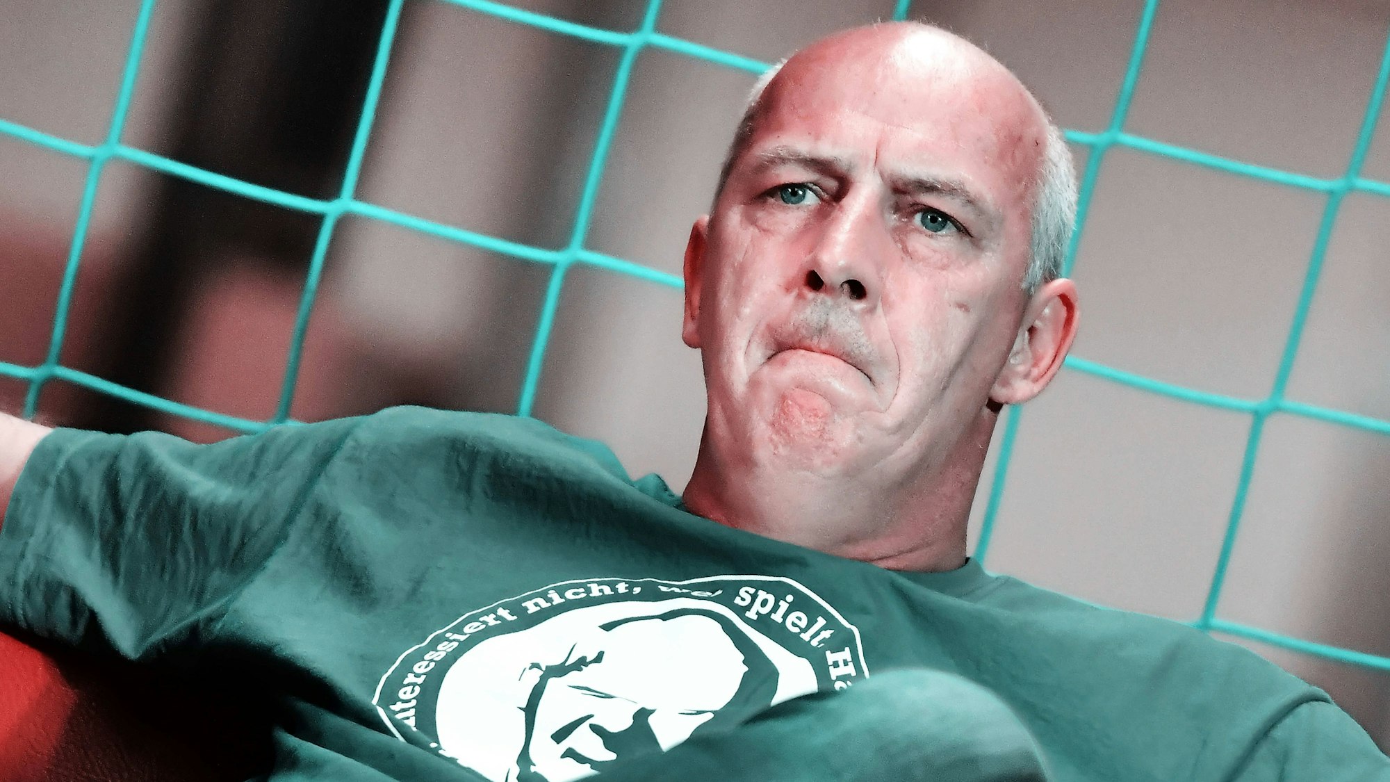 Mario Basler macht kein Geheimnis um seine politische Einstellung.