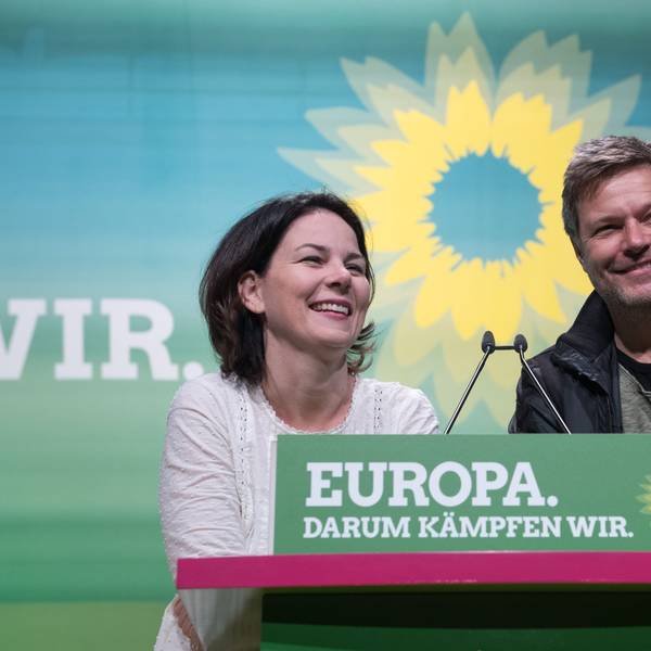 Prägten die Grünen seit 2018 wie niemand sonst: Annalena Baerbock und Robert Habeck