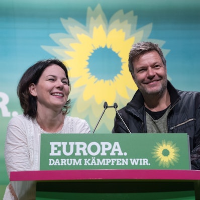 Prägten die Grünen seit 2018 wie niemand sonst: Annalena Baerbock und Robert Habeck