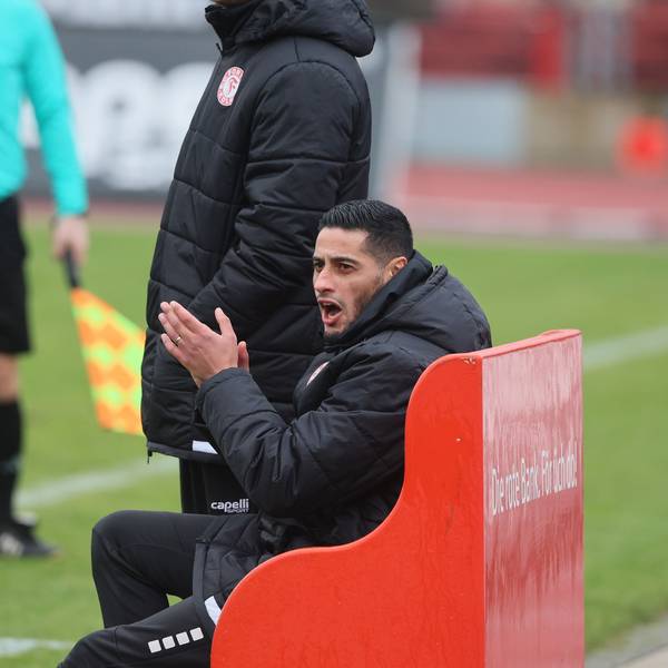 Fortuna Kölns Co-Trainer Hamdi Dahmani ersetzte Cheftrainer Matthias Mink