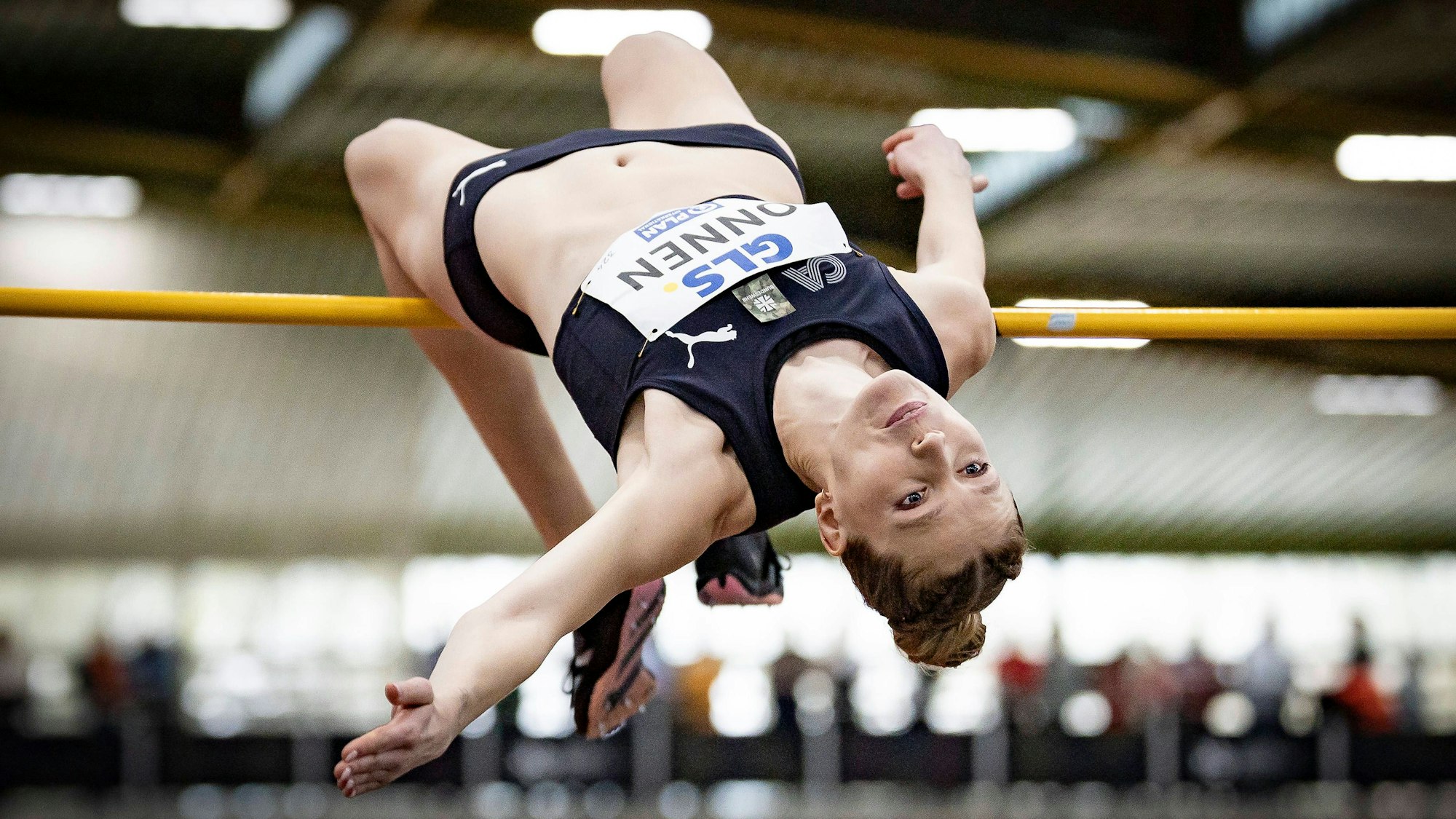 Deutsche Leichtathletik-Hallenmeisterschaften Dortmund, 22.02.2025 Imke Onnen Cologne Athletics Deutsche Leichtathletik-Hallenmeisterschaften am 22.02.2025 in der Helmut-Körnig-Halle in Dortmund. *** German Indoor Athletics Championships Dortmund, 22 02 2025 Imke Onnen Cologne Athletics German Indoor Athletics Championships on 22 02 2025 in the Helmut Körnig Hall in Dortmund Copyright: xBEAUTIFULxSPORTS/AxelxKohringx