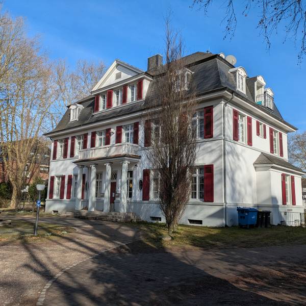 Ein historisches Gebäude in Opladen.