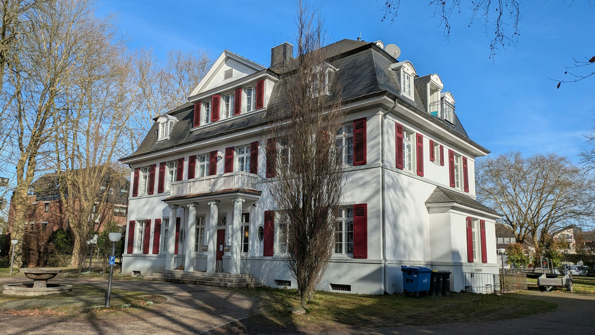 Ein historisches Gebäude in Opladen.