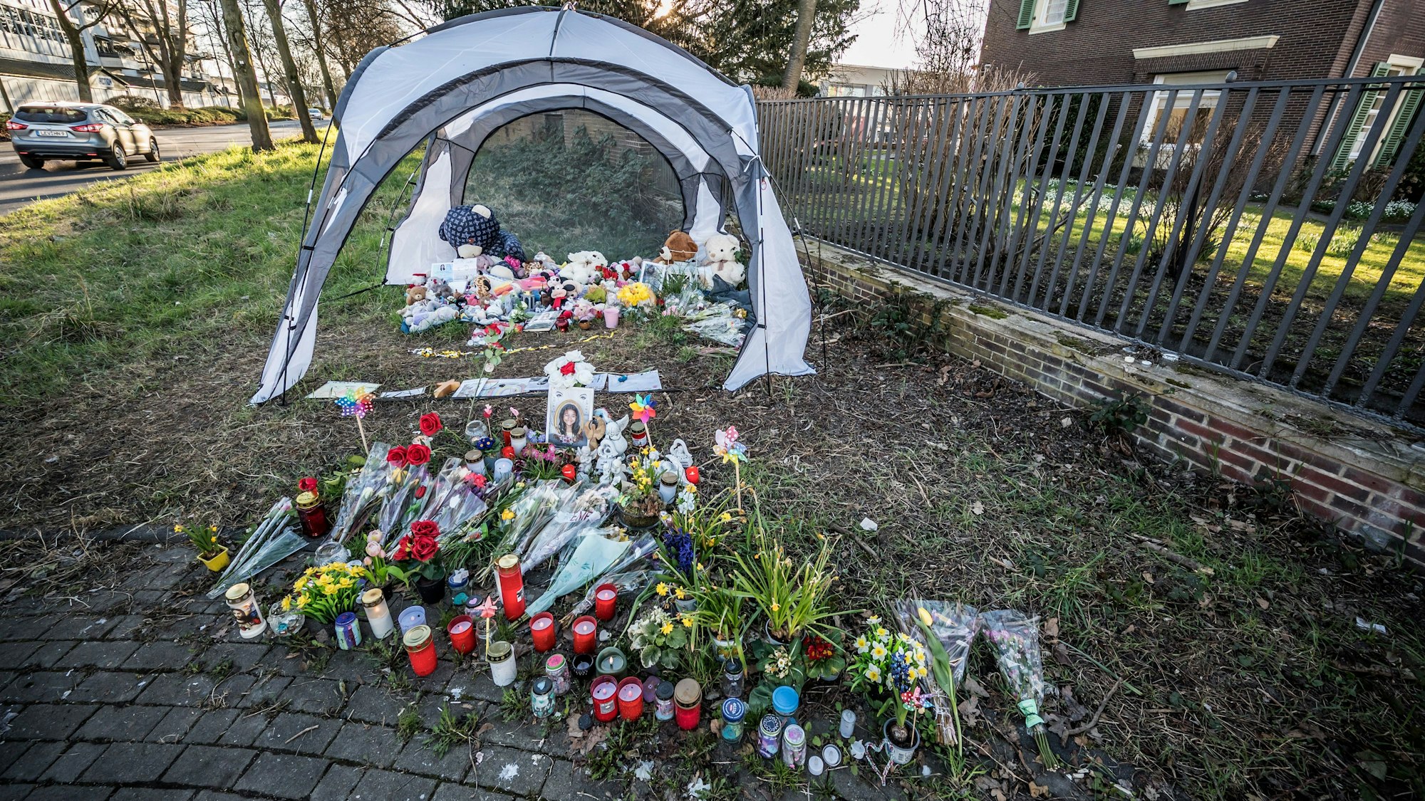 Der Kreisverkehr Berliner Platz in Opladen. Foto: Ralf Krieger