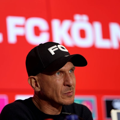 Weiß noch nicht, mit welcher Elf der 1. FC Köln gegen Ulm auflaufen wird: Trainer Gerhard Struber