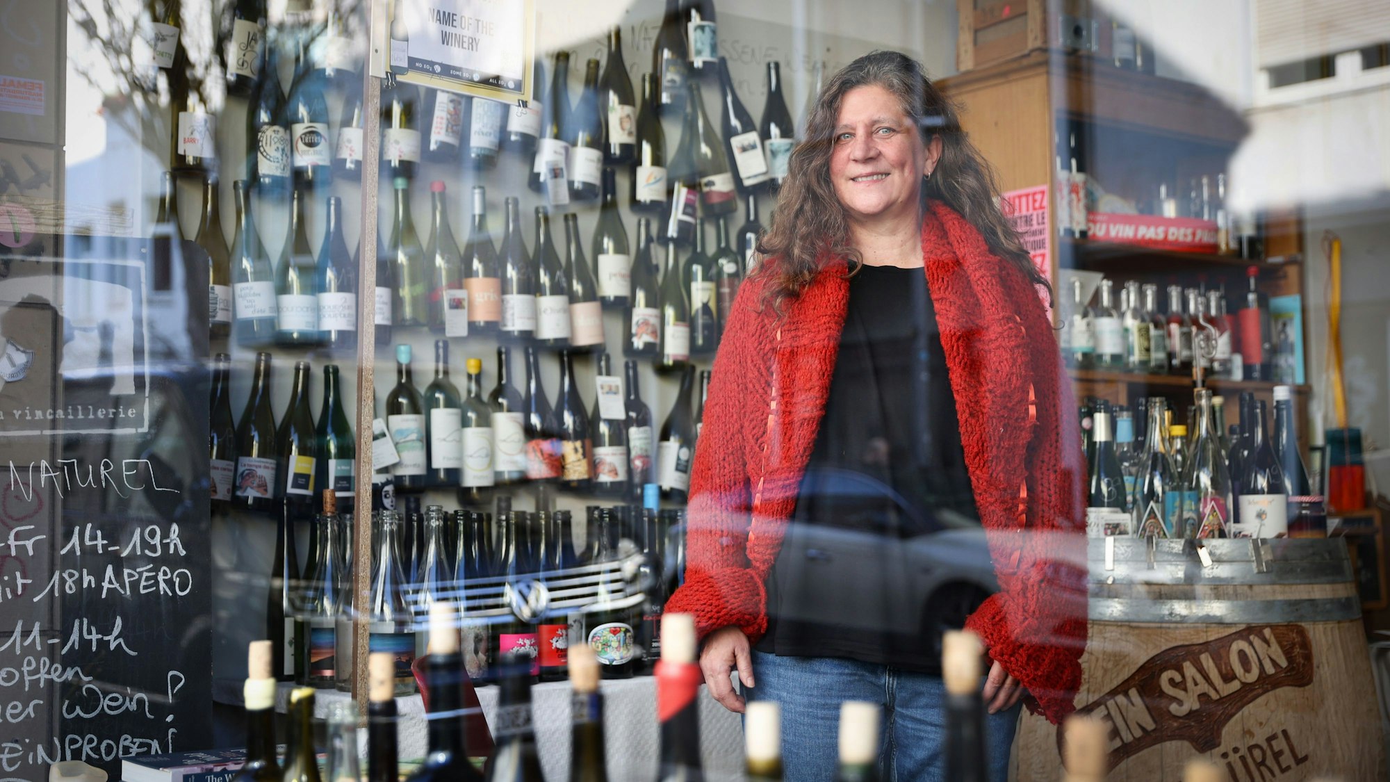 Naturwein-Pionierin Surk-ki Schrade veranstaltet den Weinsalon Natürel 2024 in den Balloni-Hallen. (Archivbild)