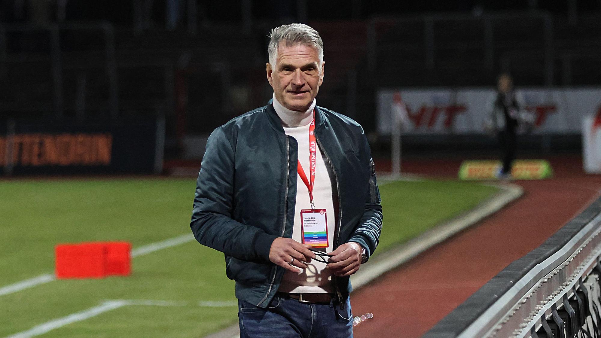 Fortuna Köln-Präsident Hanns-Jörg Westendorf