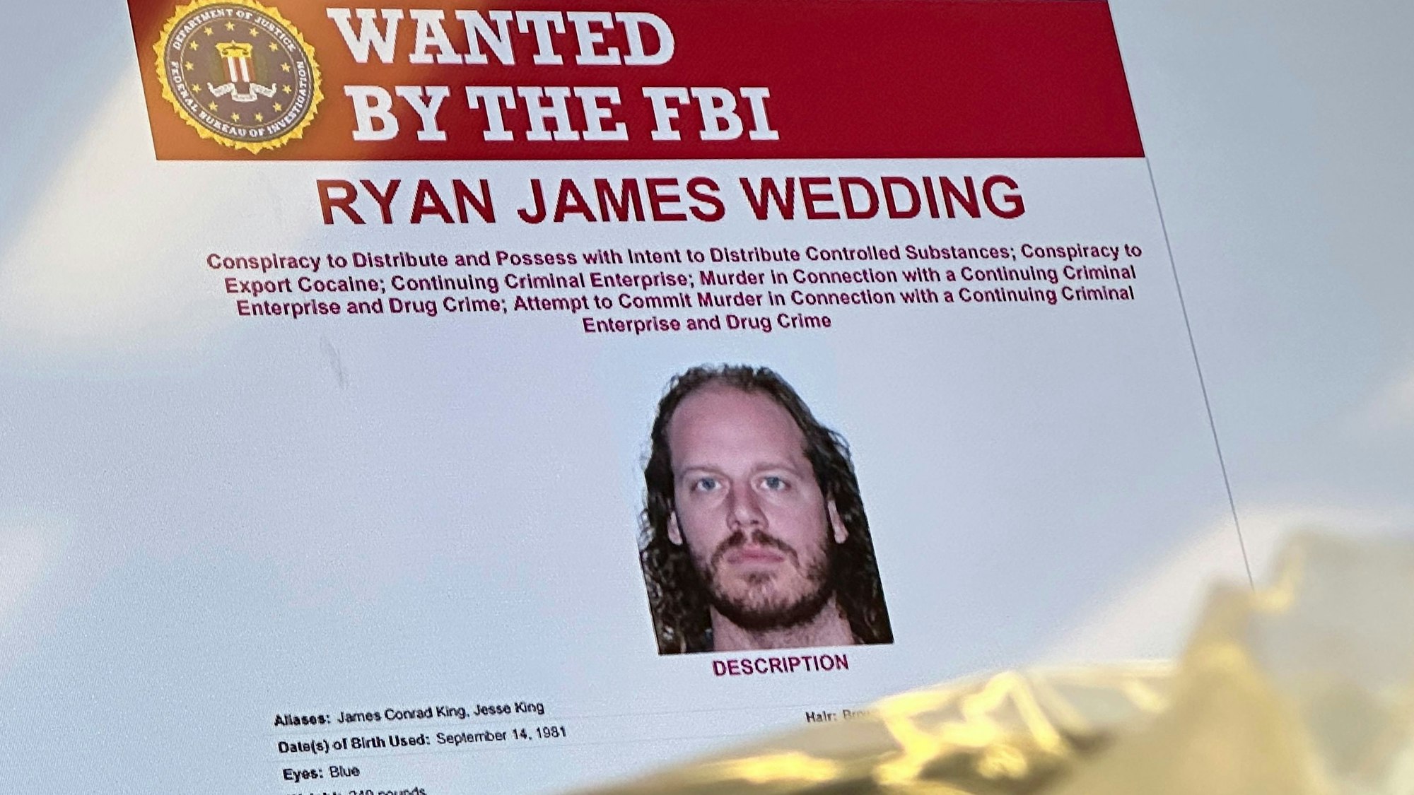 Ein Bild des ehemaligen kanadischen olympischen Snowboarders Ryan James Wedding.