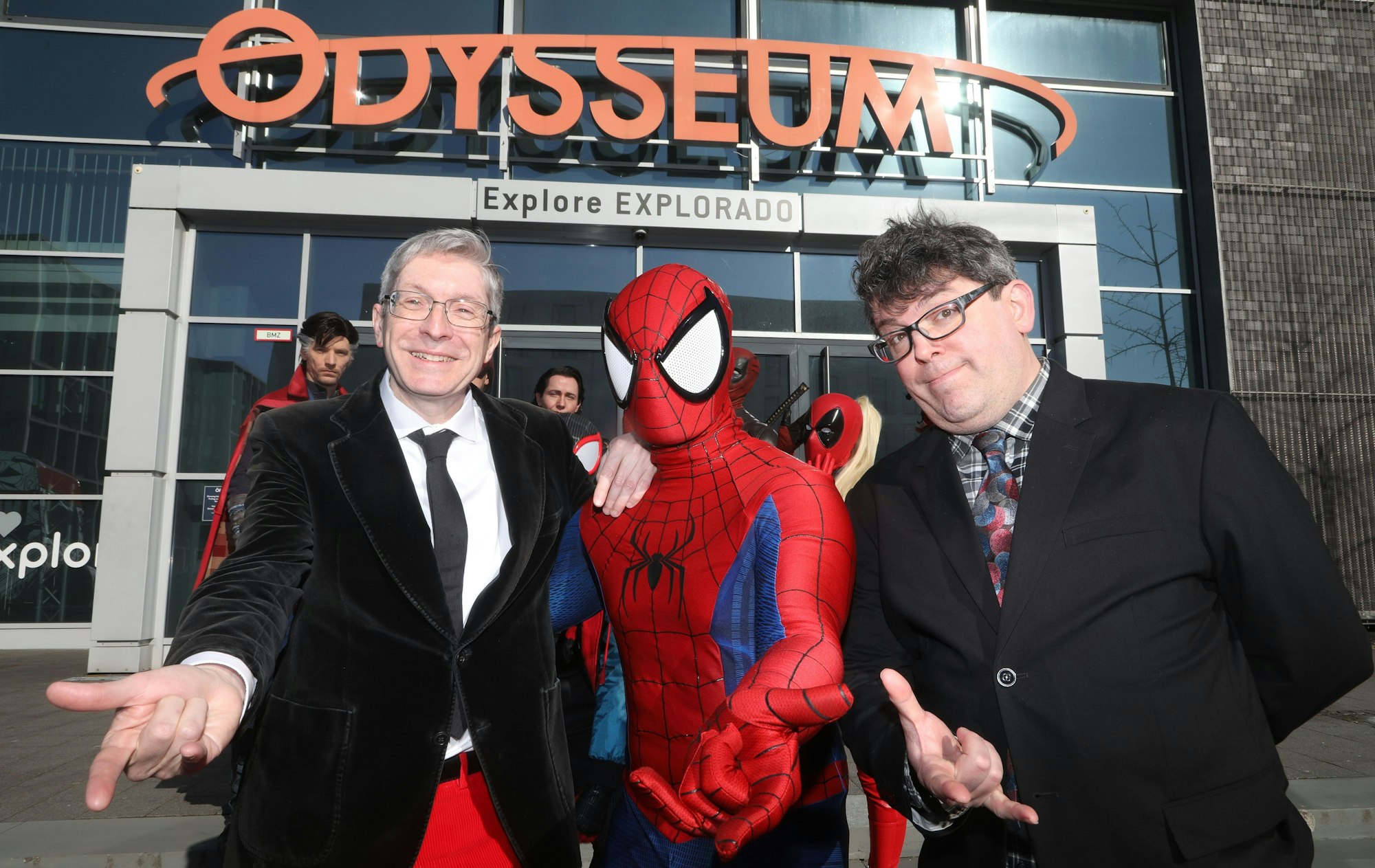 06.03.2025, Köln: Ausstellungs-Preview der Ausstellung MARVEL im Odysseum.