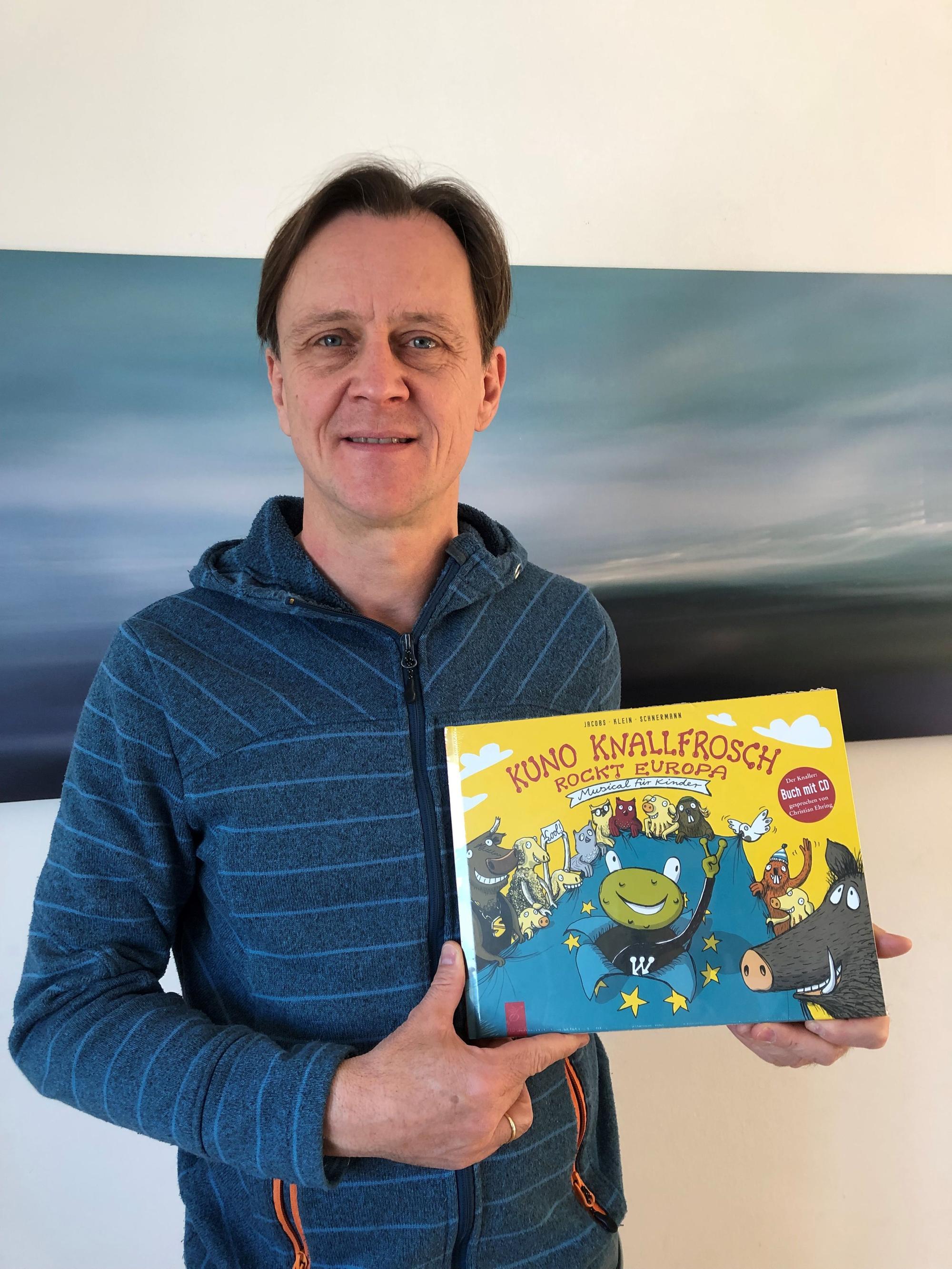 Komponist Andreas Schnermann hat die Musik zu "Kuno Knallfrosch rockt Europa" geschrieben.