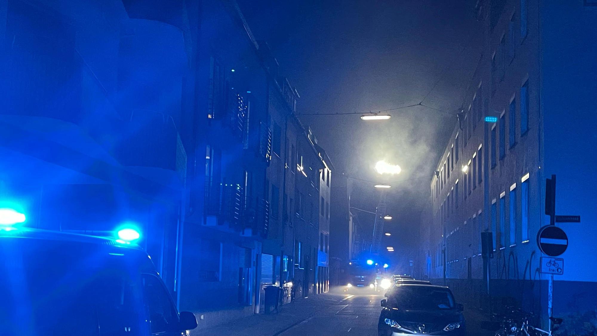 Ein Feuerwehr-Einsatz in der Kölner Innenstadt.