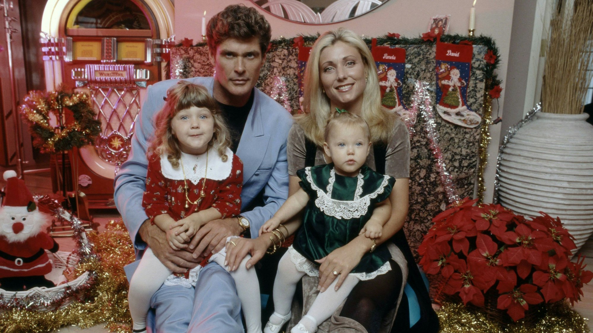David Hasselhoff und seine Ehefrau Pamela Bach haben zwei gemeinsame Kinder.