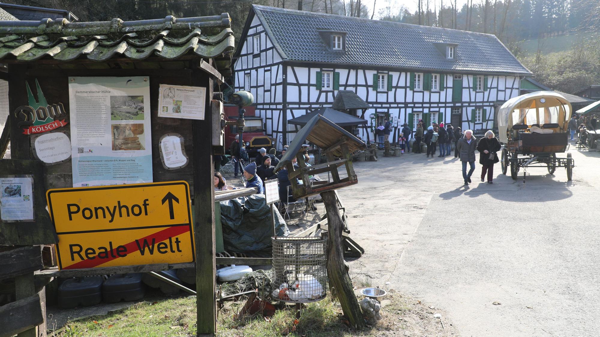 Im Rahmen des Deutschen Mühlentags macht die Fahrradtour an der Gammersbacher Mühle halt, um die historische Wassermühle zu besichtigen. (Archivbild)