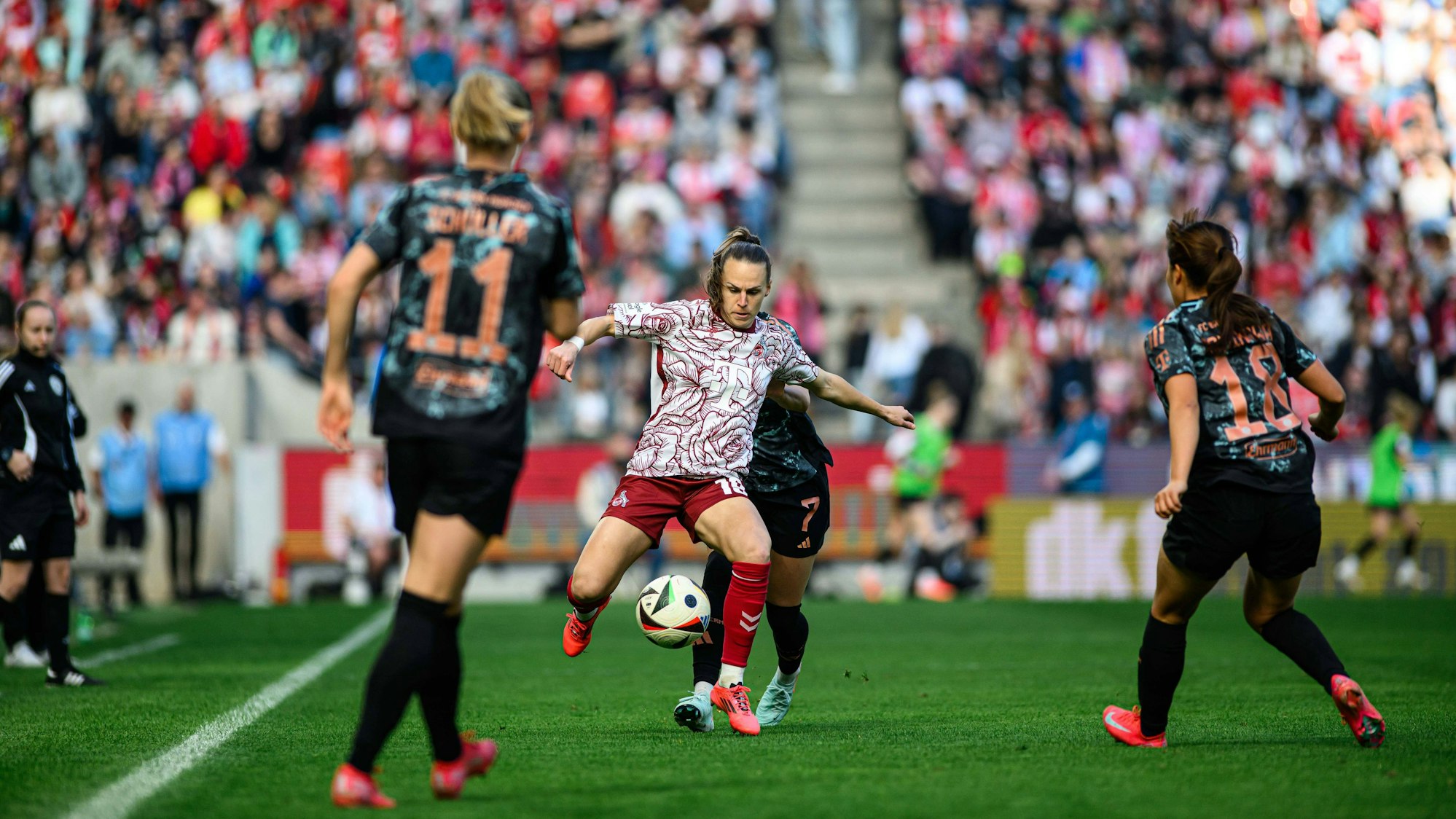 COLOGNE, GERMANY - 9 MARCH, 2025: Dora Zeller - The match of Women Bundesliga 1.FC Koeln Frauen vs FC Bayern Muenchen at Rhein Energie Stadion. PUBLICATIONxNOTxINxRUS Copyright: xVITALIIxKLIUIEVx