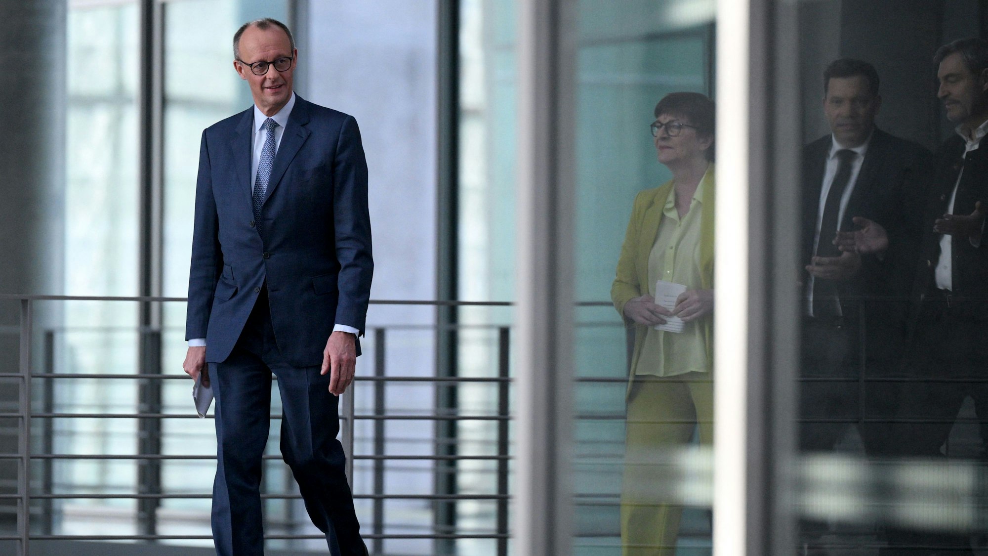 Unions-Kanzlerkandidat Friedrich Merz will bei den Koalitionsverhandlungen stärker auf die Grünen zugehen.