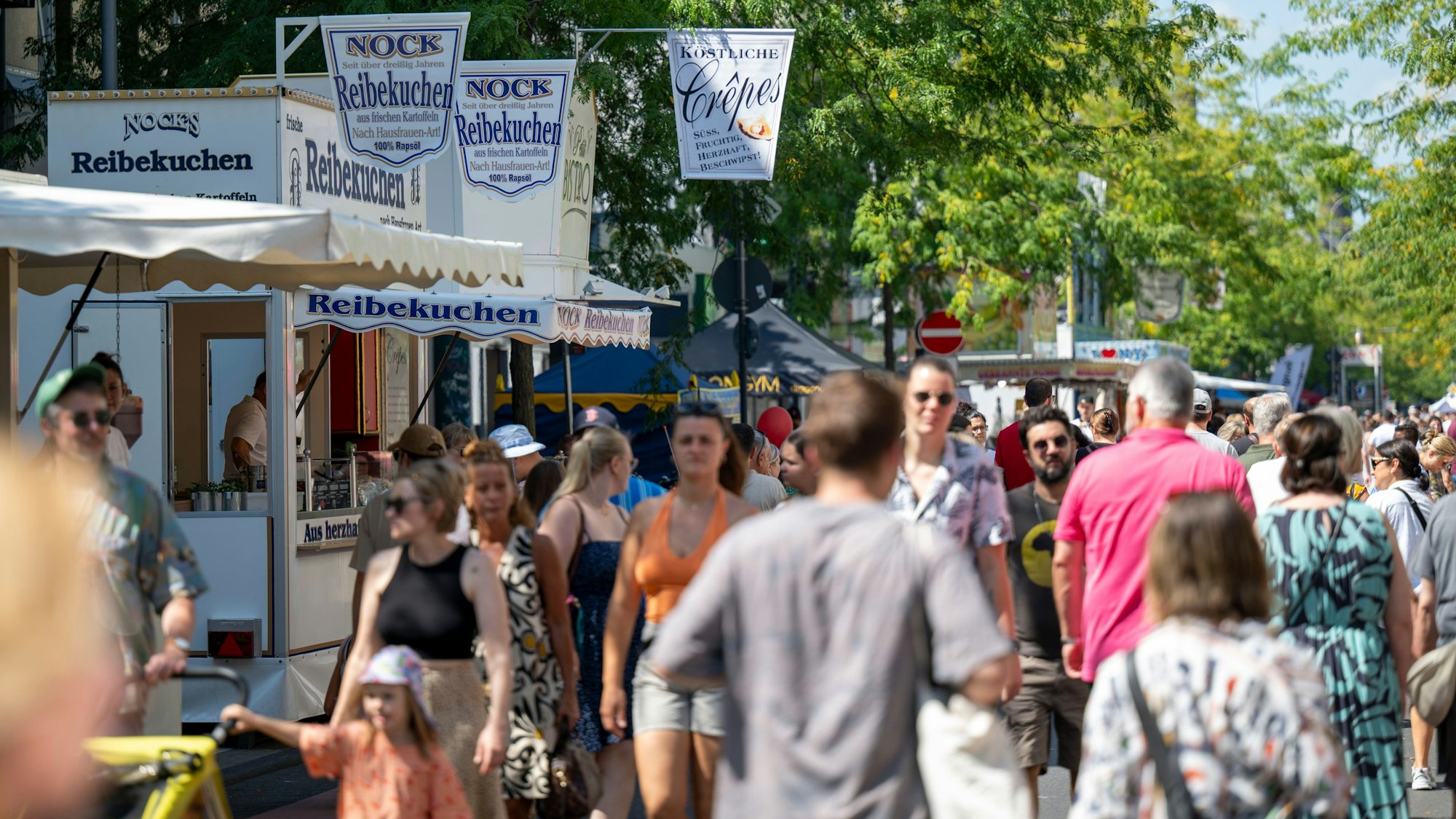 Am 10. und 11. August fand wieder das Ehrenfelder Straßenfest statt. (Archivbild)
