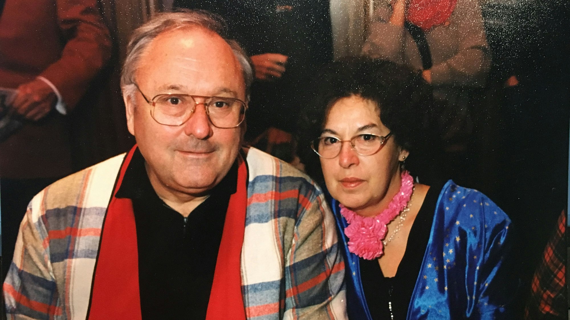 Karnevalsbild von Hadmut und Lothar Jaeger, schätzungsweise 1990