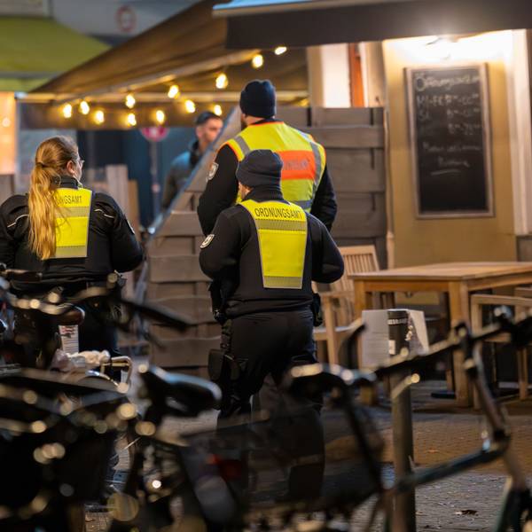 Das Ordnungsamt patrouilliert am Wochenende abends am Brüsseler Platz.