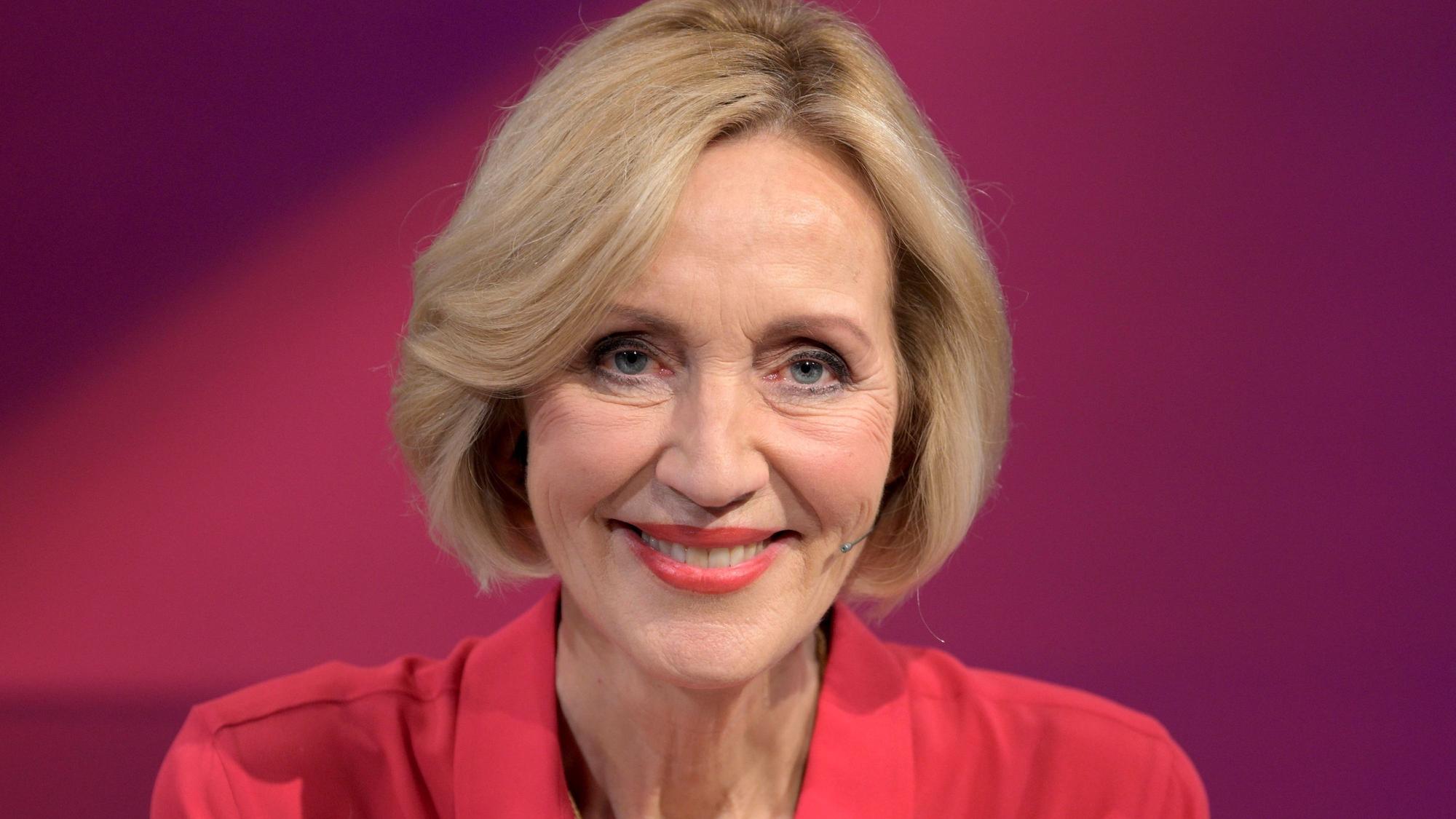 Petra Gerster ist auch gern gesehener Gast bei „Maischberger“, wie hier im November 2024.