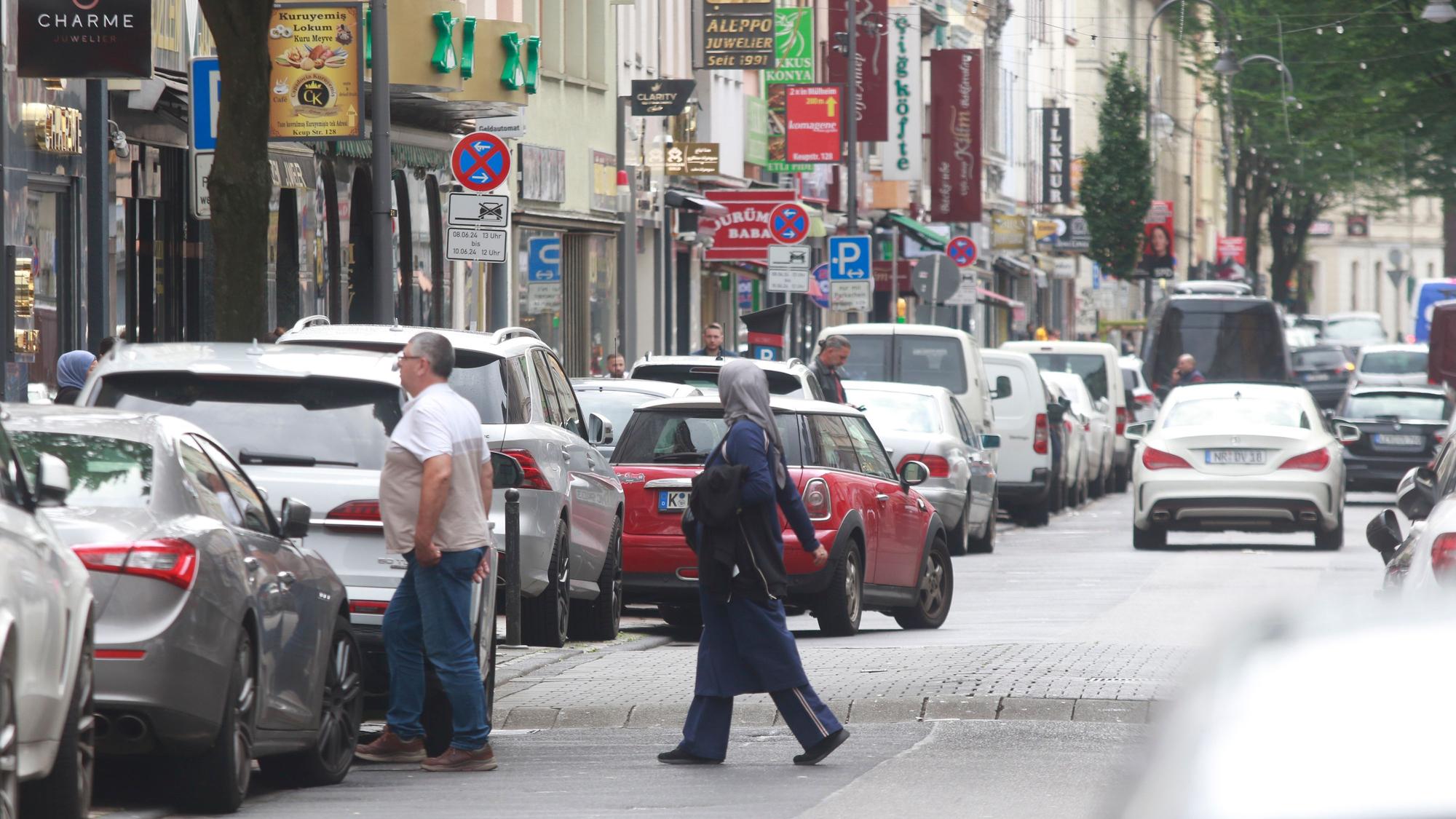 Die Keupstraße in Mülheim. (Archivbild)