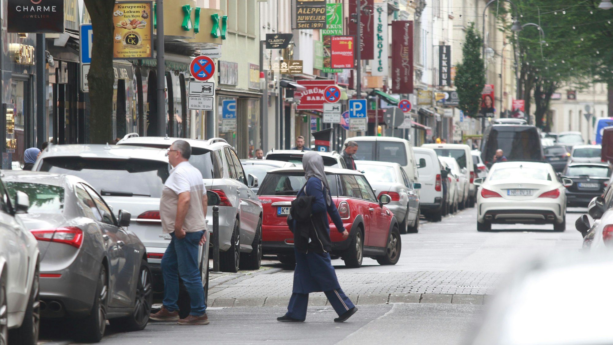 Die Keupstraße in Mülheim. (Archivbild)