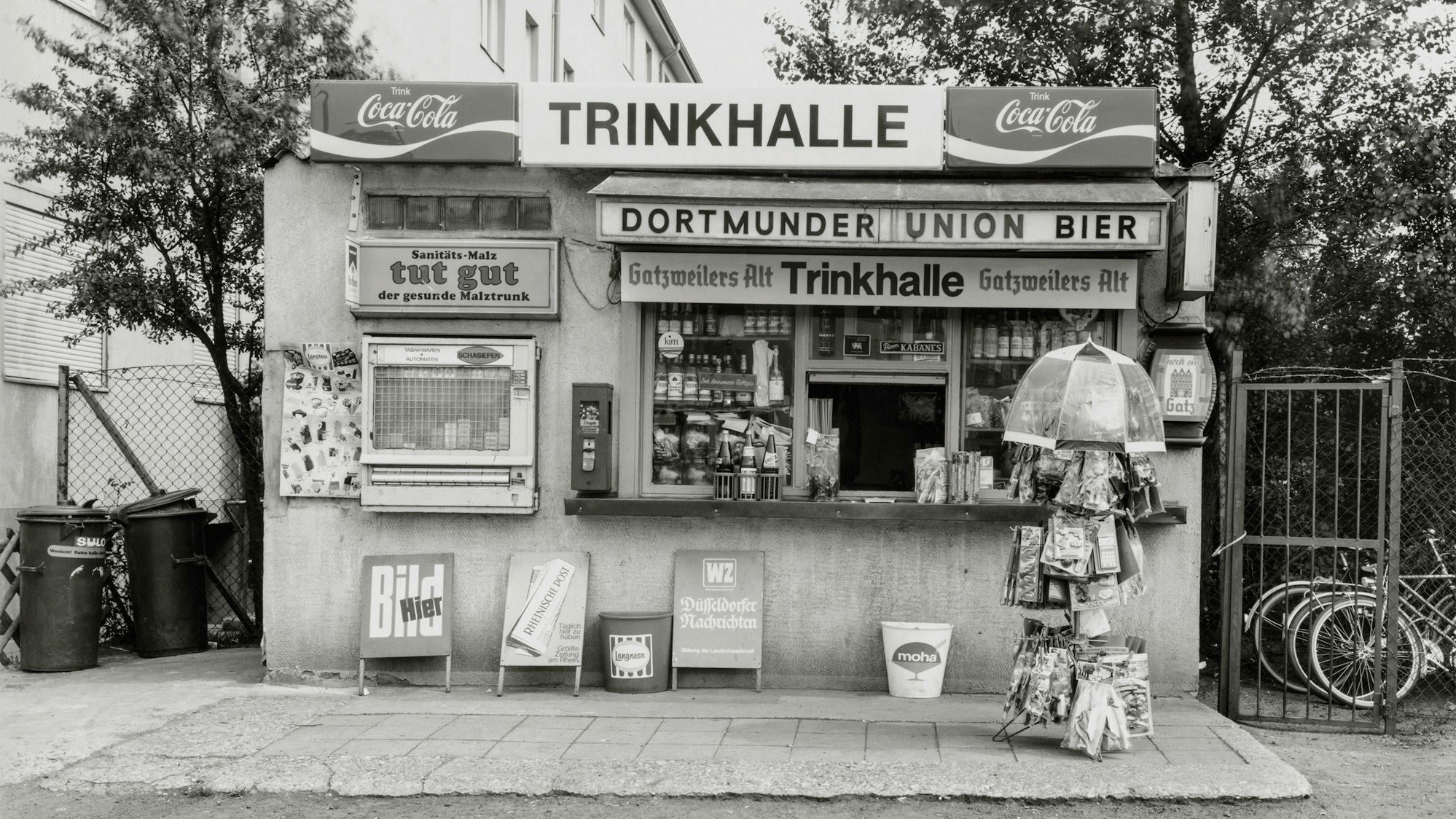 Eine „Trinkhalle“ in Düsseldorf