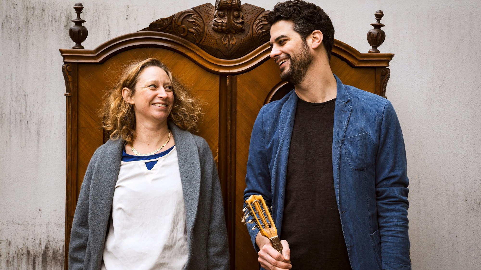 Julia Klomfaß und Raphael Hansen vom Kölner Duo toi et moi