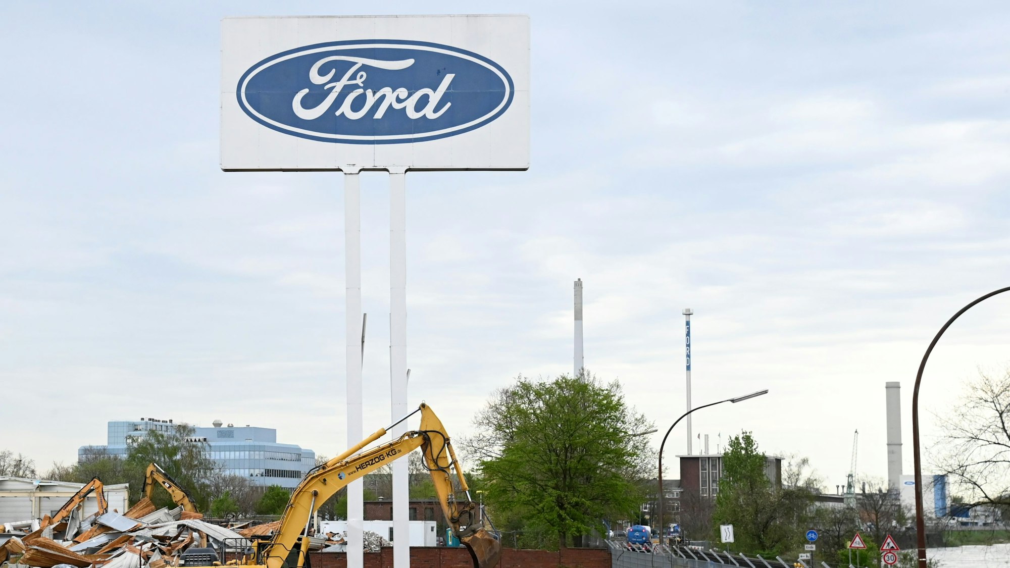 Die Ford-Werke in Köln Niehl (Archivbild).