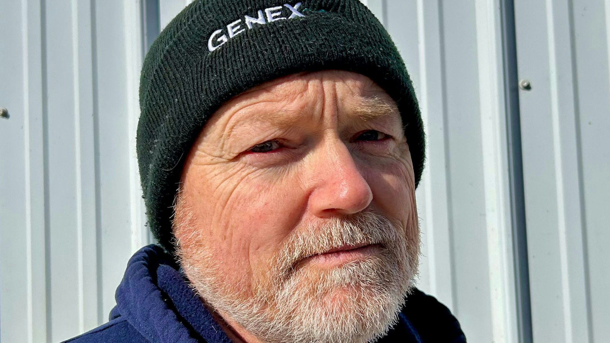 Der Milchfarmer Hans Breitenmoser aus Merrill, Wisconsin, sorgt sich unter Trumps Präsidentschaft um die Zukunft seiner Farm.