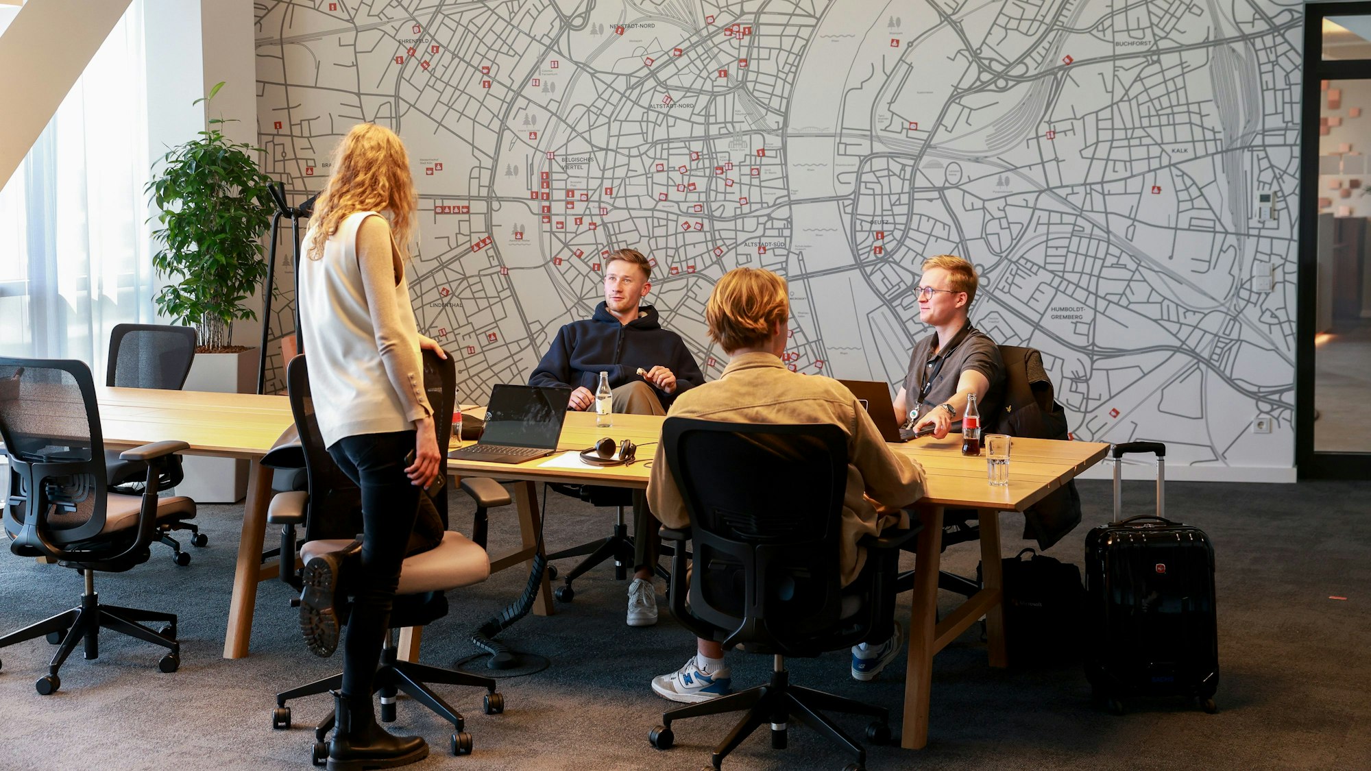 25.02.2025, Köln: Die Niederlassung von Microsoft in Köln.
Foto: Michael Bause