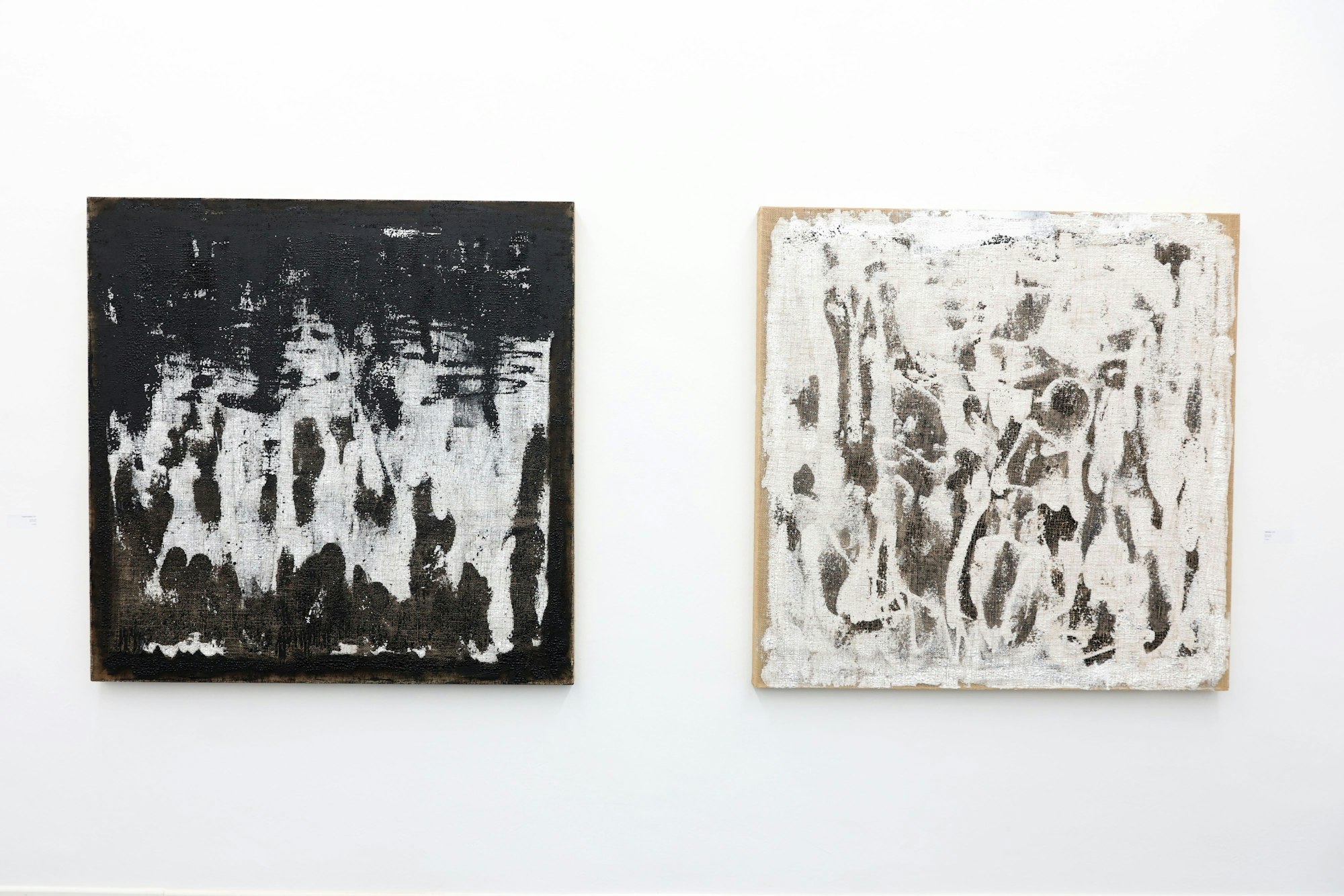 Kunst von Michael Stich auf Jute.