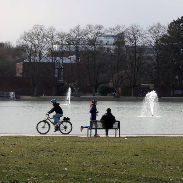 Der Aachener Weiher in Köln