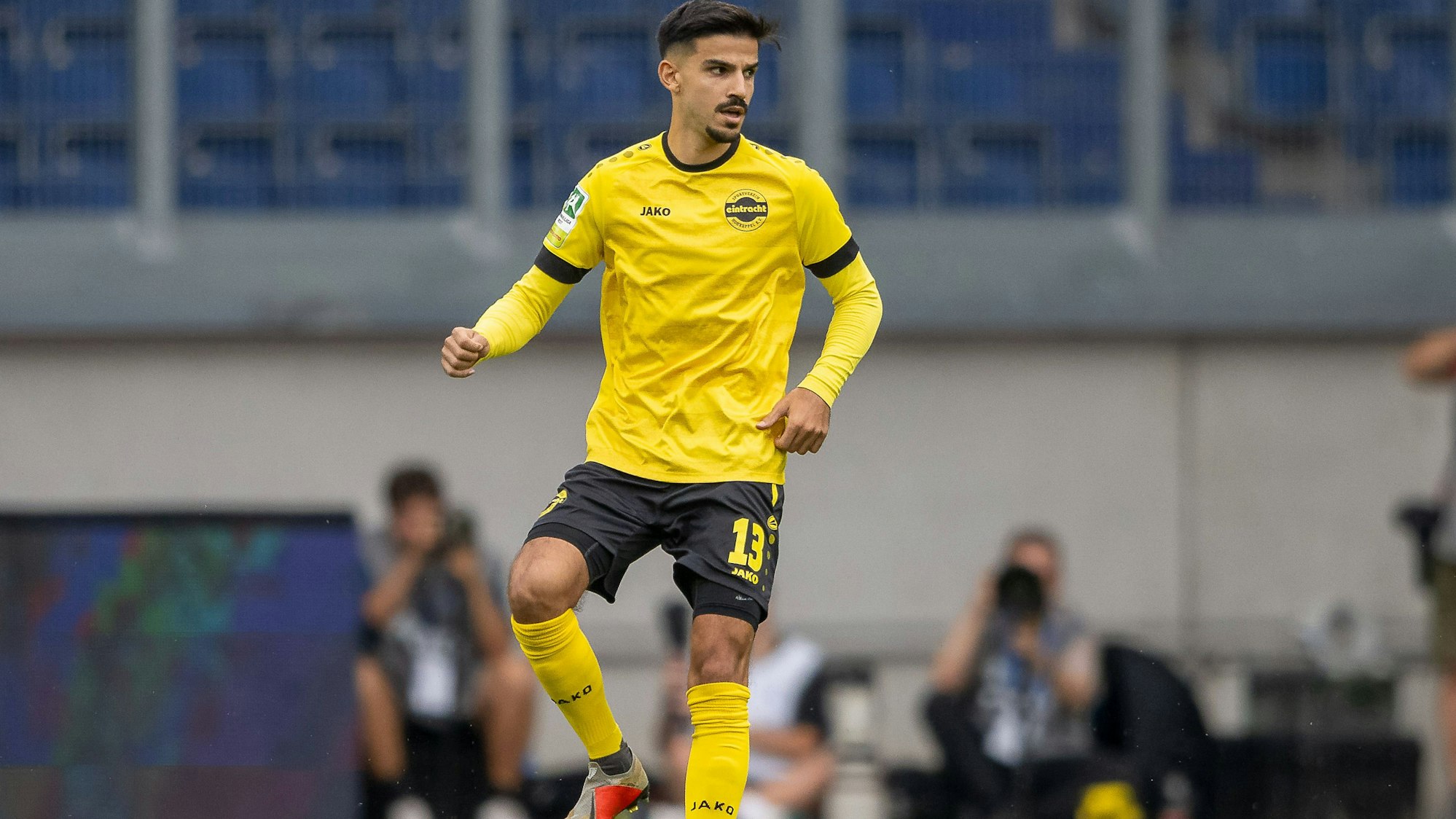 Szen aus einem Fußballspiel der Regionalliga West