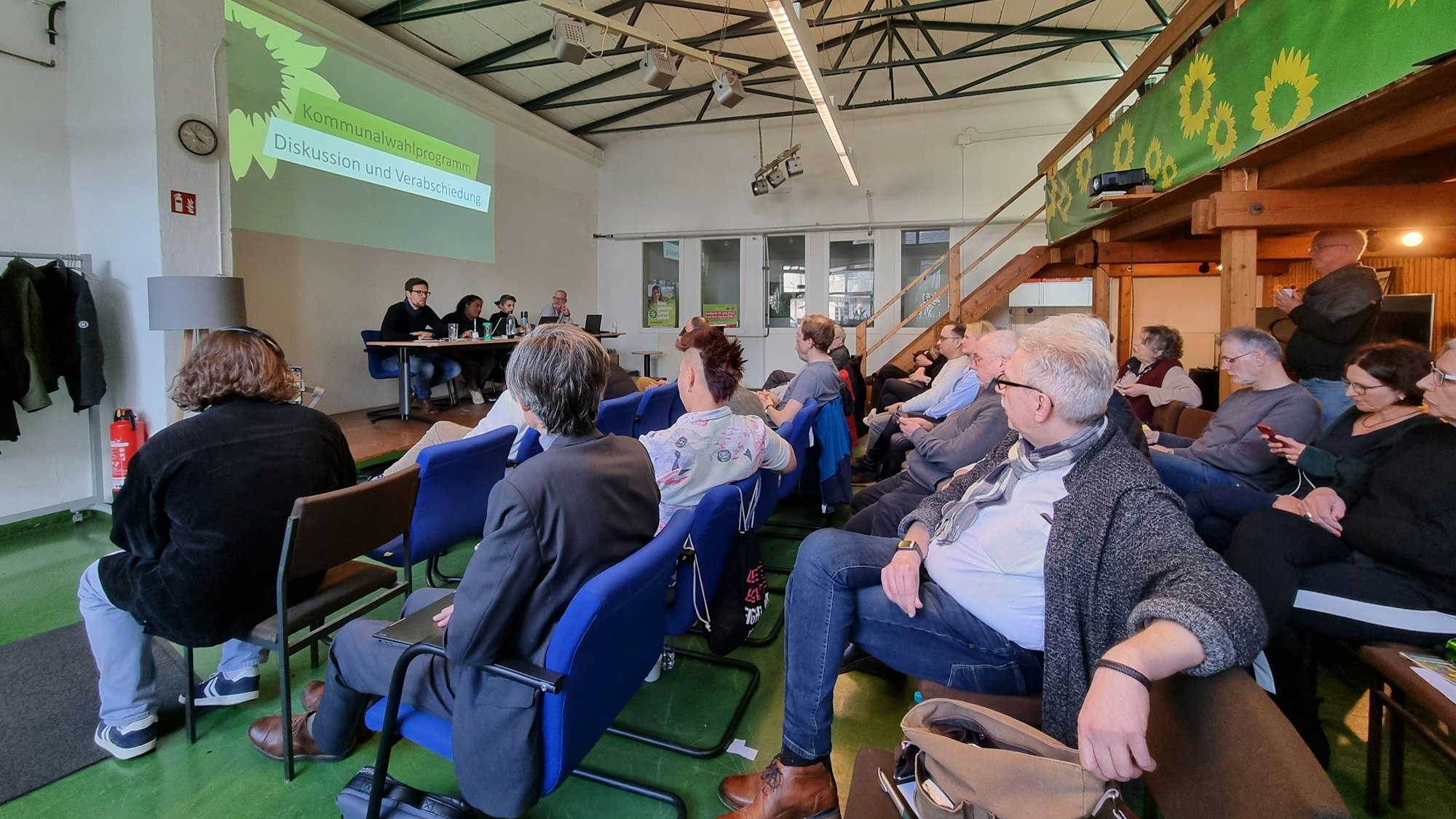 Parteitag Grüne Leverkusen 15.3.2025 in Schlebusch