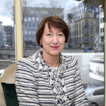 Hildegard Müller, Präsidentin des Verbandes der Automobilindustrie (VDA), war zu Besuch in Köln.