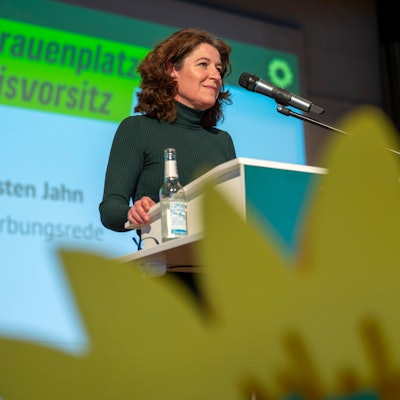 Kirsten Jahn wird Co-Vorsitzende der Grünen.