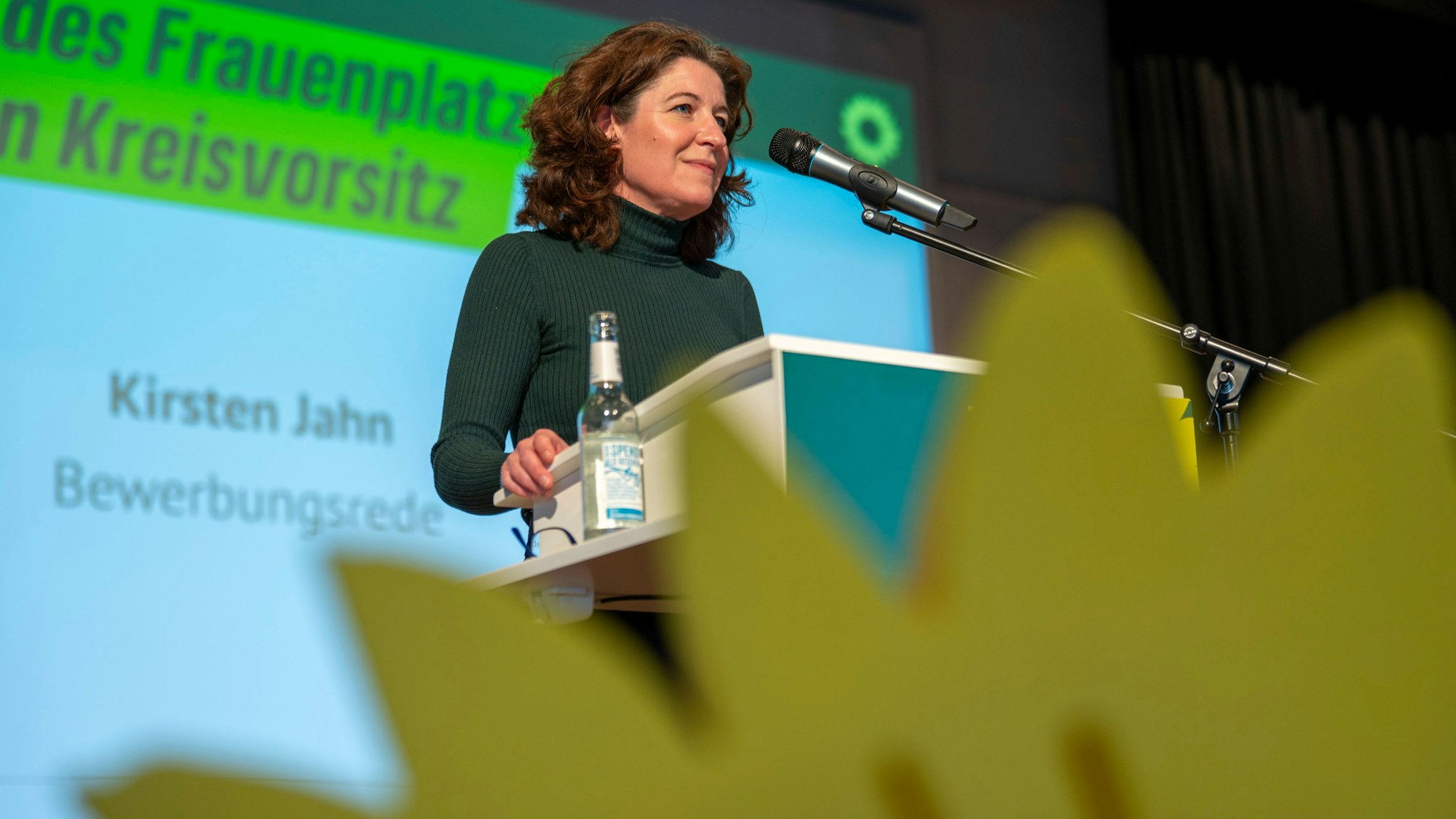Kirsten Jahn wird Co-Vorsitzende der Grünen.